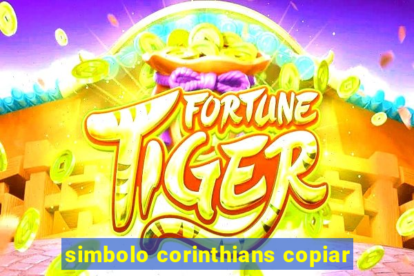 simbolo corinthians copiar